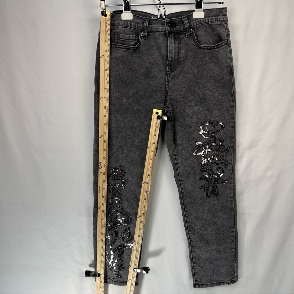 DG2 - Women’s Jeans - Black Denim - 4 P - Sequins - Picture 9 of 13